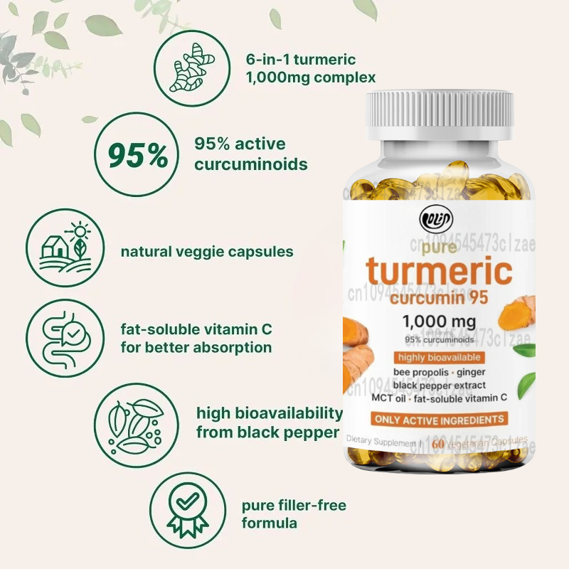 Turmeric Curcumin Supplement 1 - Turmeric Curcumin Capsule recension och pris