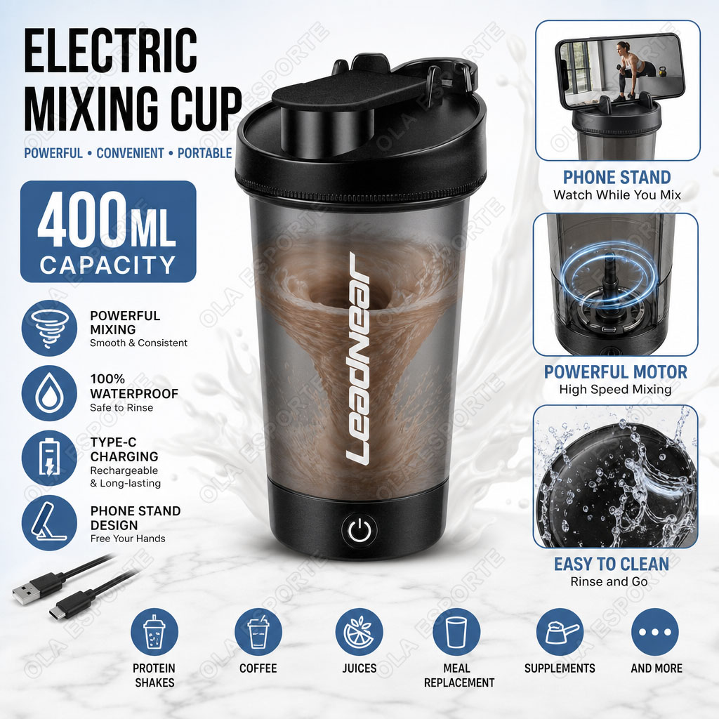 With Phone Holder Electric Mix - Nutrition And Fitness recension och pris