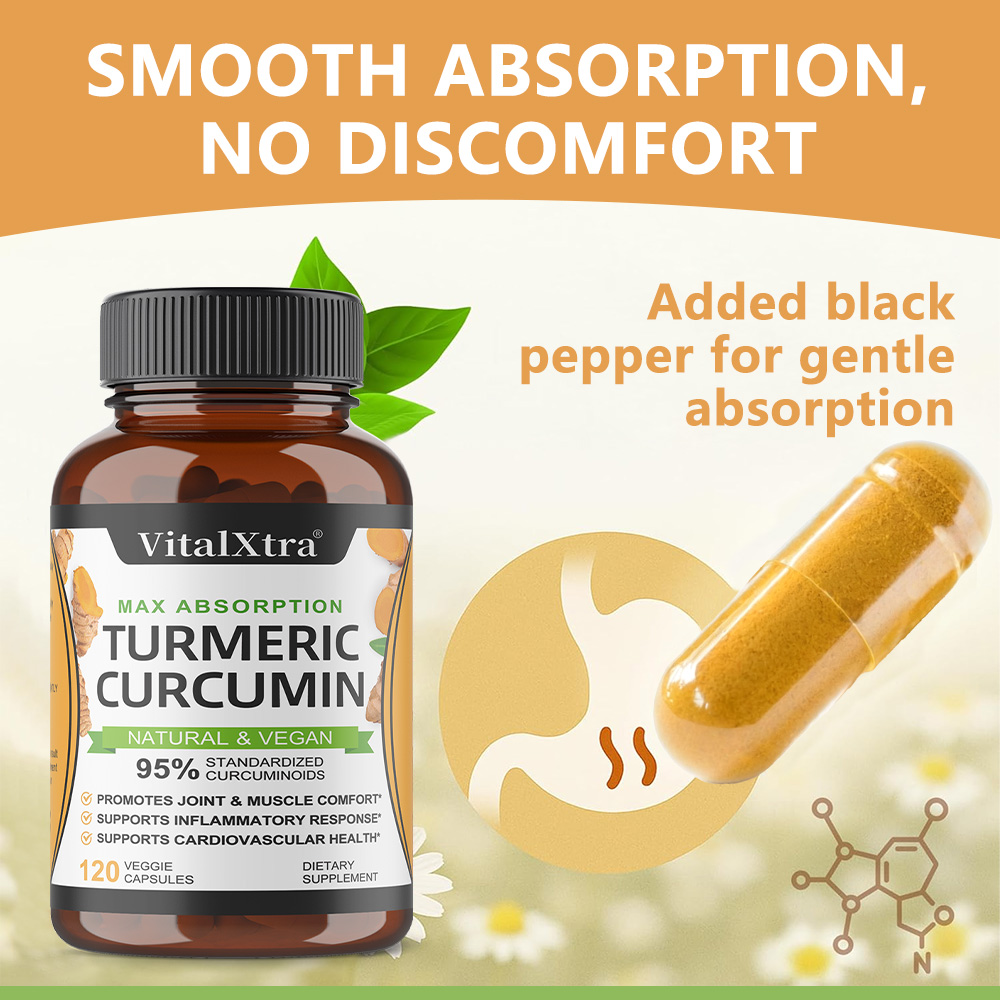 Turmeric Curcumin with Black P - Turmeric Curcumin Capsule recension och pris